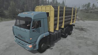 kamaz 65225 truck v22.11 2