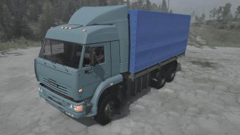 kamaz 65225 truck v22.11 3