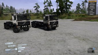 volvo fl12 pack 6x6 6x4 truck v1 1